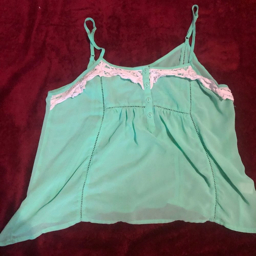 Maude Seafoam Green Tank Top